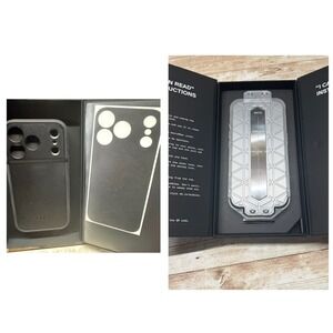 dbrand Grip Case Matte Black iPhone 17 Pro Triple Black Skin 2 Screen Protectors